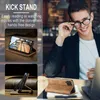 Galaxy M33 Hülle, Retro Kunstledertasche mit Standfunktion Produktbild-Vorschau 3
