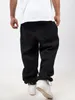 Jogginghose Herren Baggy Sweatpants Schwarz Jigga Wear Logo Produktbild-Vorschau 3