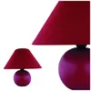 Rabalux 4906 Tischleuchte Ariel, E14, Keramik, rot, rund, Produktbild-Vorschau 2