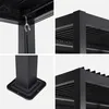 Pergola bioclimatica 3x3m in alluminio e acciaio, lamelle Anteprima dell’immagine prodotto 5