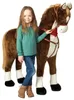 Pink Papaya Stehpferd Max GIANT 125 cm, standfestes Produktbild-Vorschau 1