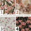 Canvas Digital Flowers ab 0,5m x 138cm Baumwollstoff Produktbild-Vorschau 4