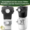 A collage showing different colors of a pasta maker machine. Produktbild-Vorschau
