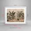 Gerahmtes Poster - Weißer Rahmen - Wald Blatt Baum - 50x40 Produktbild-Vorschau 5