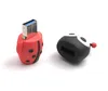 Onwomania Marienkäfer Tier Krabbler süß rot schwarz USB Produktbild-Vorschau 3