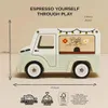 Le Toy Van Mobiles Café Van Holzspielzeug mit Speisekarte, Produktbild-Vorschau 9
