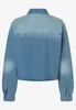 MORE & MORE Denim Shirt Blouse w 0961 light blue 42 Produktbild-Vorschau 2