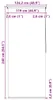 vidaXL Duschrollo 120x240 cm Seesternmuster Produktbild-Vorschau 7