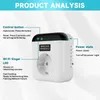 Product analysis diagram for a wireless thermostat plug. Produktbild-Vorschau
