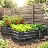 Hochbeet Gartenbeet Kräuterbeet, wetterbeständig, offener Produktbild-Vorschau 2
