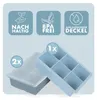 Blumtal Eiswürfelformen Silikon 3er Set - 6er Eiswürfelform Produktbild-Vorschau 2