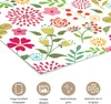 MuchoWow® Poster Blumen - Farben - Muster 30x30 cm - Produktbild-Vorschau 2