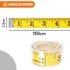 Metro a nastro KRUMAD 150 cm, metro da sarto flessibile per Anteprima dell’immagine prodotto 3