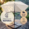 CASARIA® Ampelschirm 350 cm Komplettset inkl. 4 Gewichte & Produktbild-Vorschau 7