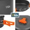 Vilde | Set de vaisselle de camping en aluminium 10 pièces Voir les images du produit 4