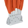 Mensola laterale pieghevole in terracotta rossa 160 cm Anteprima dell’immagine prodotto 7