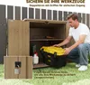 Skladovací box Outsunny do zahrady, skříň na nářadí. Odolný Náhled obrázku produktu 6
