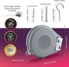 15 m výsuvná šňůra na prádlo, nástěnná, výsuvná šňůra na Náhled obrázku produktu 2