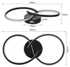 ZMH Deckenleuchte Wohnzimmer Deckenlampe Modern Produktbild-Vorschau 7