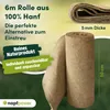 napfpower Hanfmatten auf Rolle 6 M - Nagerteppich aus 100 % Produktbild-Vorschau 2
