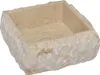 vidaXL Umývadlo krémové 30x30x13 cm mramor Náhľad obrázku produktu 4