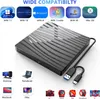 AIORBER Externes DVD-Laufwerk, USB 3.0 und Typ-C, tragbares Produktbild-Vorschau 2