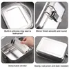 Edelstahl Lunchbox Set von 3, Auslaufsichere Bento Boxen Produktbild-Vorschau 3