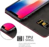 Cadorabo Hülle für Apple iPhone X / XS Schutzhülle in Rot Produktbild-Vorschau 4