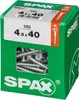 Spax Universalschrauben 4.5 x 40 mm TX 20 Senkkopf - 100 Produktbild-Vorschau 3