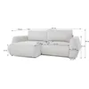 Schlafsofa BRAVO 2-in-1 – umwandelbares Ecksofa Produktbild-Vorschau 17