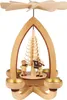 1-stöckige Pyramide Bergmannszug - natur (28cm) von Heinz Produktbild-Vorschau 1