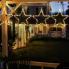 SALCAR 4 Stück 120 LED Lichterkette LED Stern Fenster Deko Produktbild-Vorschau 5