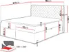 MIRJAN24 Boxspringbett Chesterfield, Stilvoll Doppelbett, Produktbild-Vorschau 4
