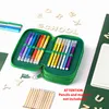 Piórnik 3 przegrody, piórnik, piórnik, piórnik z 3 Podgląd zdjęcia produktu 3