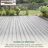 WOODSTORE24 WPC Terrassendielen Komplettset - 9 m² - mit Produktbild-Vorschau 4