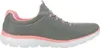 Skechers Summits - Grau / Pink Polyester Größe: 38 Normal Produktbild-Vorschau 9