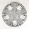 A silver-colored wheel cover is shown from a top-down perspective against a white background. Produktbild-Vorschau