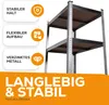 TroniTechnik® Schwerlastregal, Kellerregal, Lagerregal, 40 Produktbild-Vorschau 4
