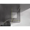 Mexen Velar Duschkabine 120x120 cm, Graphit/Gold, Produktbild-Vorschau 4