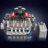 Stavebnica motora pre deti, motorizovaný motor LSX454 V8, Náhľad obrázku produktu 7