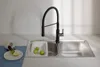 Wpuszczany 2-komorowy zlewozmywak stalowy 78 x 43 cm Podgląd zdjęcia produktu 2