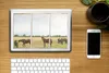MuchoWow® Laptop Aufkleber Sticker Cover Durchschauen - Produktbild-Vorschau 2