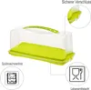Contenitore per torte - bianco - plastica - 36 x 16,5 cm - Anteprima dell’immagine prodotto 11
