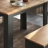 Stół jadalny Vicco Sentio Antracyt/złoty dąb 112 x 73.6 cm Podgląd zdjęcia produktu 3