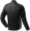 Rebelhorn Echo  wasserdichte Motorrad Textiljacke, schwarz, Produktbild-Vorschau 2