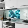 Küchenrückwand Spritzschutz Glas mit Motiv Blaue Produktbild-Vorschau 2