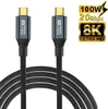Kábel USB-C 3.2 typu C 5A PD 100W rýchlonabíjací kábel pre Náhľad obrázku produktu 3
