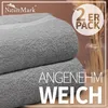 NatureMark 2er Pack DUSCHTÜCHER  70x140cm DUSCHTUCH Produktbild-Vorschau 6
