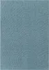 A flat lay of a blue rug. Produktbild-Vorschau