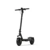 A black electric scooter is shown against a white background. Produktbild-Vorschau